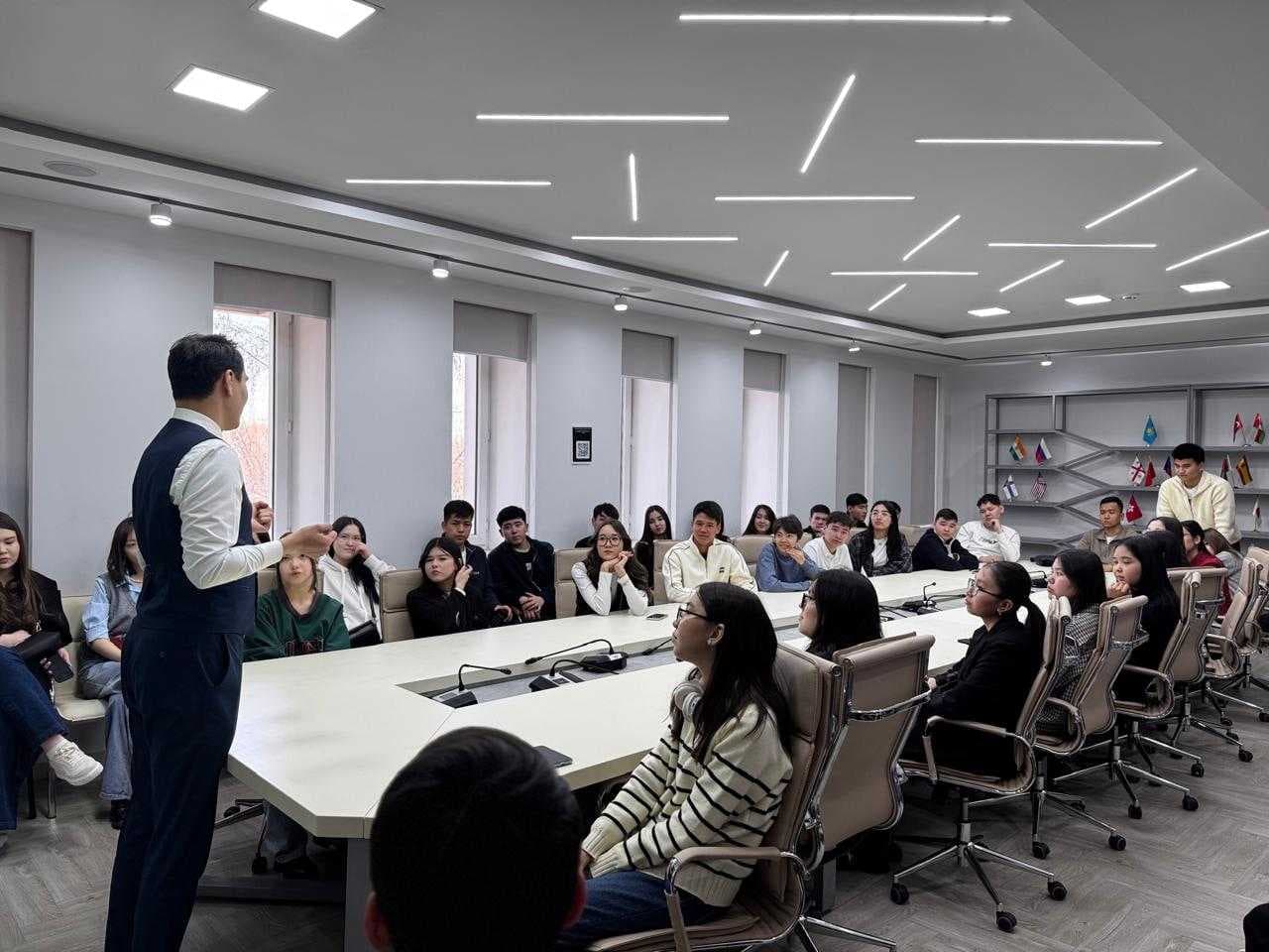 Career Guidance at AIU: Visit of Students from Atyrau and Shymkent — 1