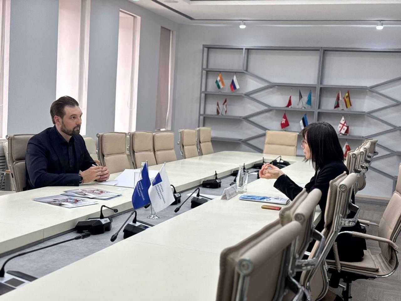 📢 Meeting with a Representative of the Embassy of Japan at AIU — 2