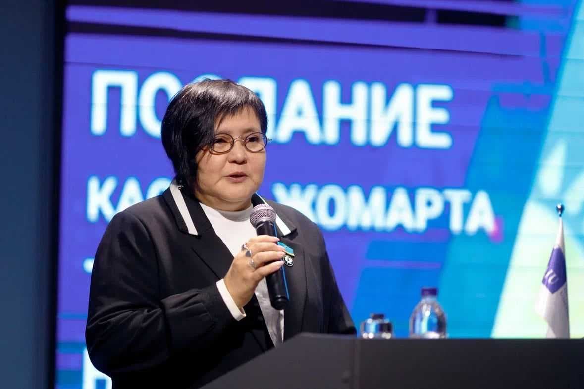 ҚР Мәжіліс депутаты Ажар Бақытқызы Сагындыкова AIU университетінде қонақ дәрісін өткізді — 1