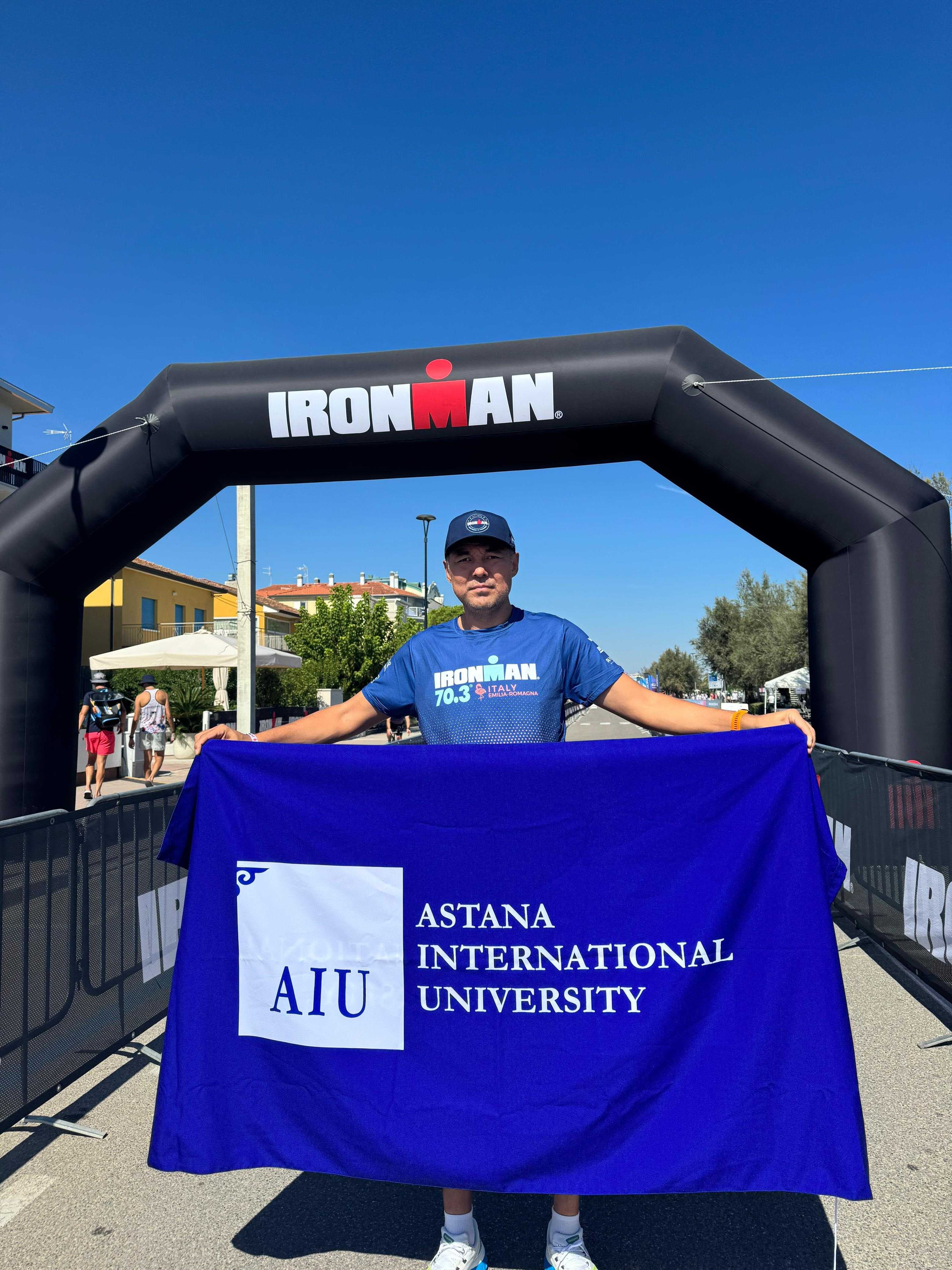 AIU қаржы директоры Италиядағы Ironman 70.3 сайысын еңсерді — 1