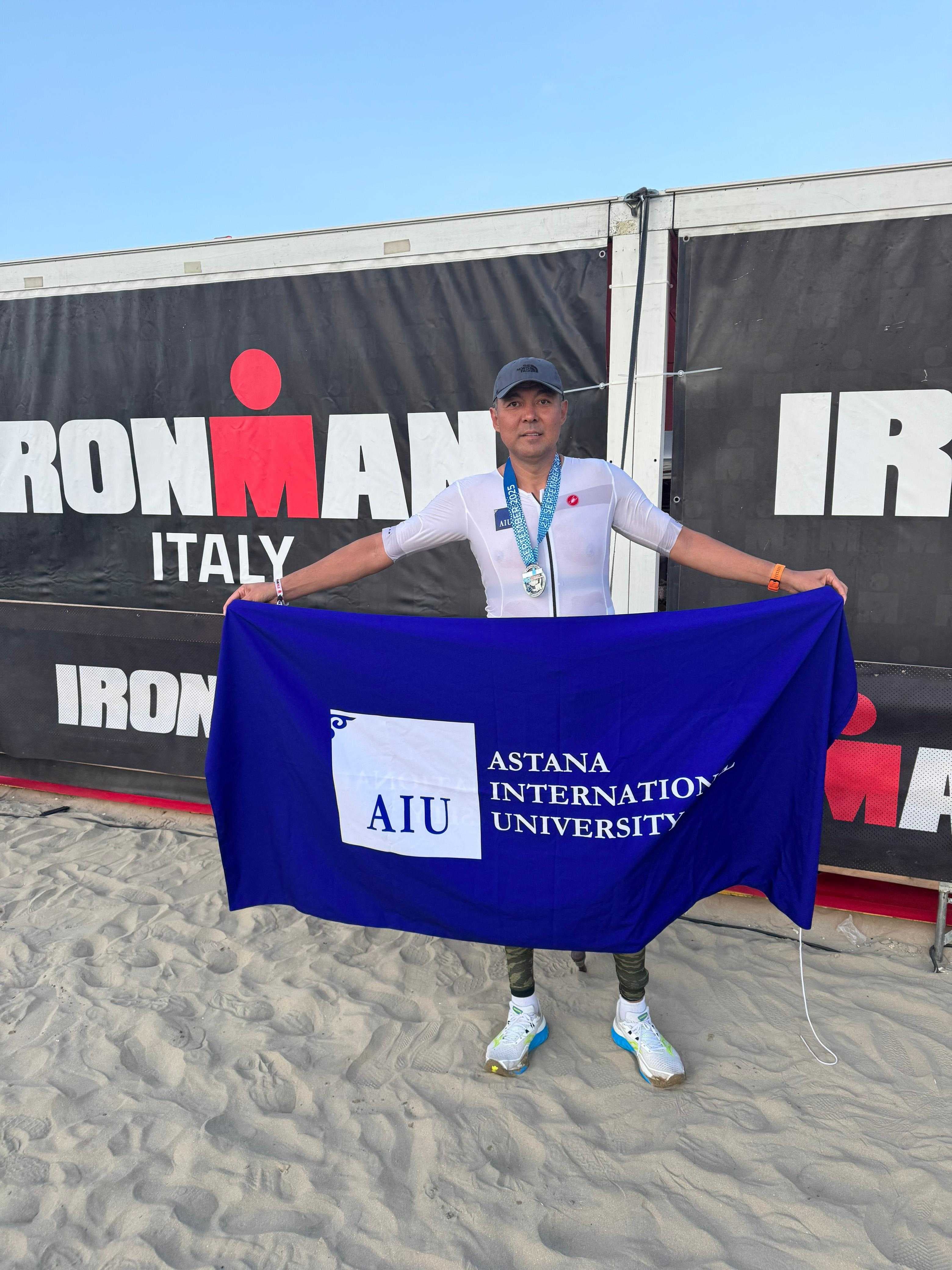 AIU қаржы директоры Италиядағы Ironman 70.3 сайысын еңсерді — 2