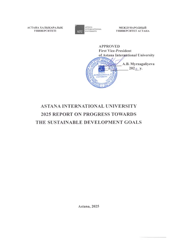 SDG report 2025